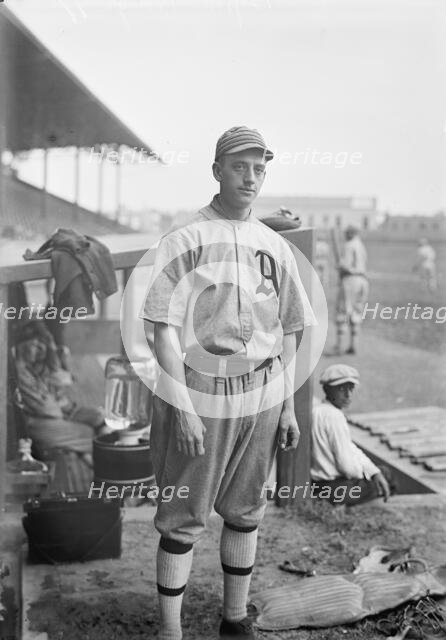 James Weldon Wycoff, Philadelphia Al (Baseball), 1913. Creator: Harris & Ewing.