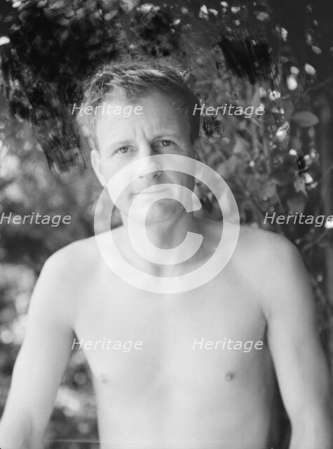 John F. Jewett, portrait photograph, between 1911 and 1942. Creator: Arnold Genthe.