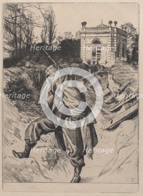 Grand'Garde (Souvenir of the Siege of Paris), 1878. Creator: James Tissot.