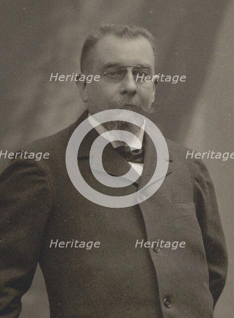 Portrait of the composer Albert Lavignac (1846-1916). Creator: Anonymous.