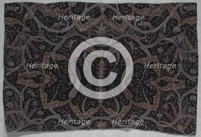 Fragment of a Shawl, mid 1800s. Creator: Unknown.