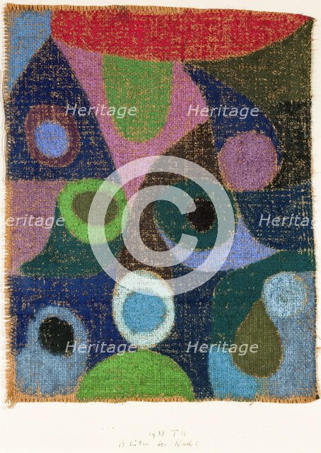 Flowers of the Night, 1938. Creator: Klee, Paul (1879-1940).