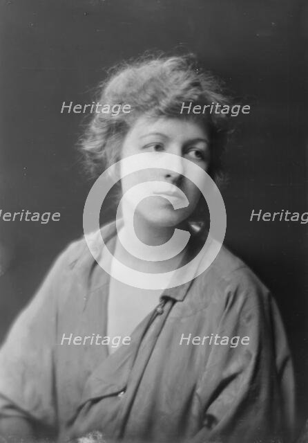 Mrs. B. O'Reilly, portrait photograph, 1918 Oct. 5. Creator: Arnold Genthe.