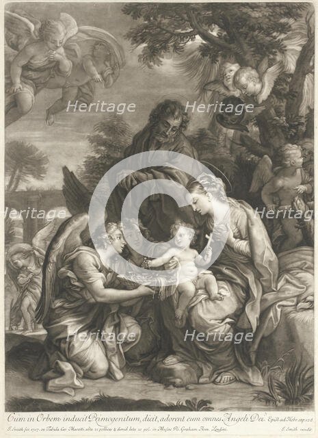 Holy Family, 1707. Creator: John Smith.