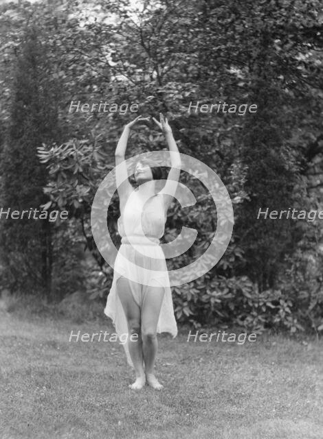 Elizabeth Duncan dancers and children, 1926 Creator: Arnold Genthe.