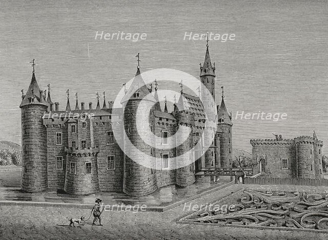 Castle of Marcoussis, near Rambouillet, France, c 17th century, (1877). Creator: Unknown.