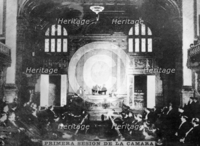 First session of the Chamber, (1902), 1920s. Artist: Unknown
