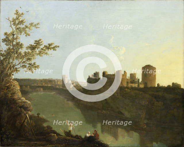 'Pembroke Town and Castle', 1765. Artist: Richard Wilson.