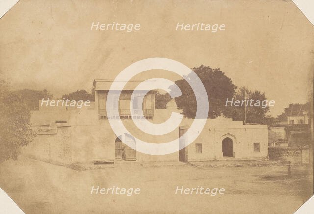 House at Delhi, 1850s. Creator: Unknown.