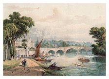 'Richmond Bridge', 1880. Artist: Unknown