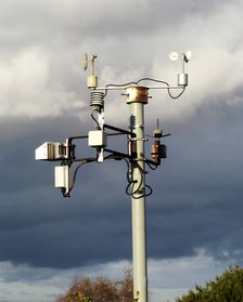 Road side weather station. Artist: Unknown.