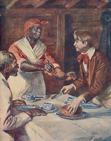 "Now for the cake," said Mas'r George', 1929. Creator: Unknown.