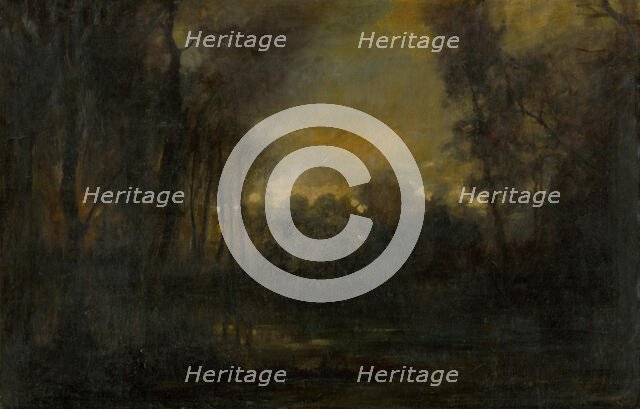 Swampy Landscape, 1880-1900. Creator: Ladislav Mednyanszky.