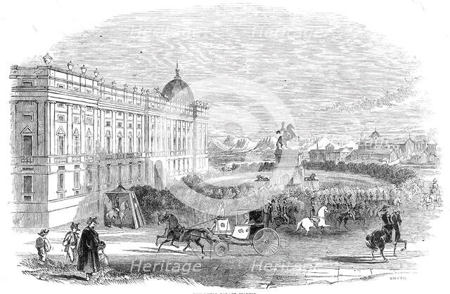 The Royal Palace, Madrid, 1845. Creator: Unknown.