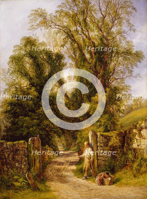 A Glimpse of Wharfdale, Yorkshire, 1835-1886. Creator: Frederick Henry Henshaw.