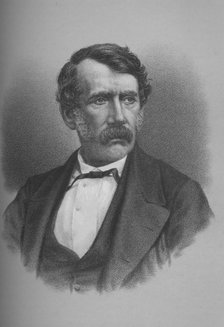 David Livingstone, Scottish missionary and African explorer, 1860s (1883). Artist: Unknown.