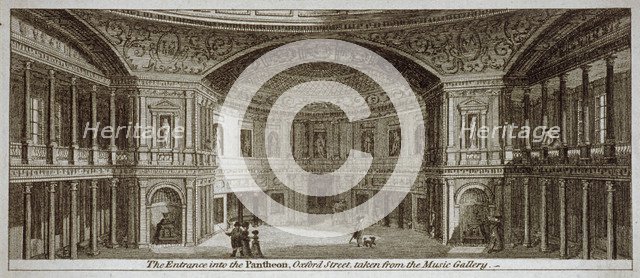 The Pantheon, Oxford Street, Westminster, London, 1782. Artist: Anon