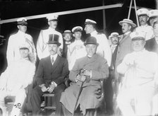 Gen. Virbeck [i.e., Verbeck; Chandler Hale; Adm. Togo; [and] Gen. Grant, 1911. Creator: Bain News Service.