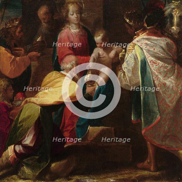 The Adoration of the Magi, c. 1600. Creator: Pier Francesco Mazzucchelli.