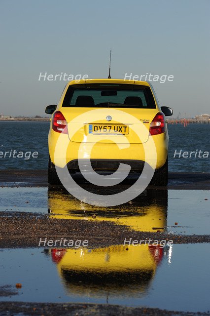 SKODA Fabia 2007. Artist: Simon Clay.