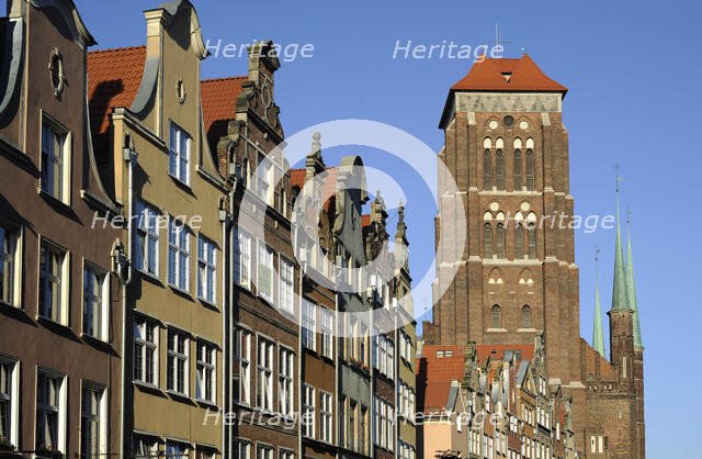 Tower, St Mary's Basilica, Gdansk, Poland, 1343-1502 (2015). Creator: Unknown.