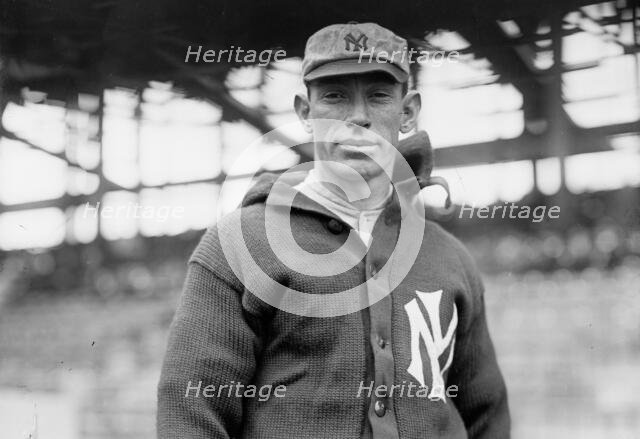 Harry Wolter, New York AL (baseball), 1911. Creator: Bain News Service.