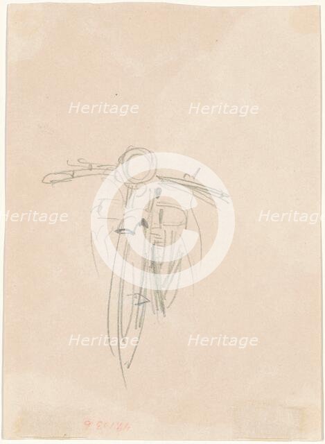 Motorcycle [verso], 1918. Creator: John Singer Sargent.