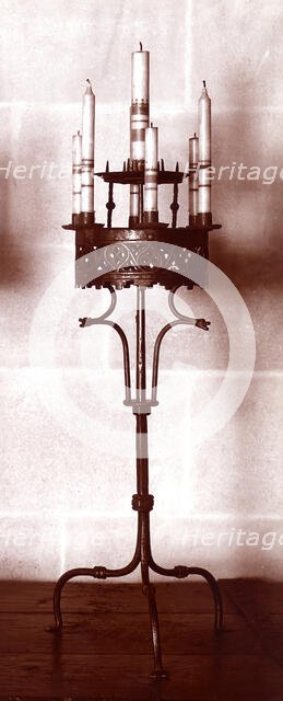 Candelabra, European, 15th century. Creator: Unknown.