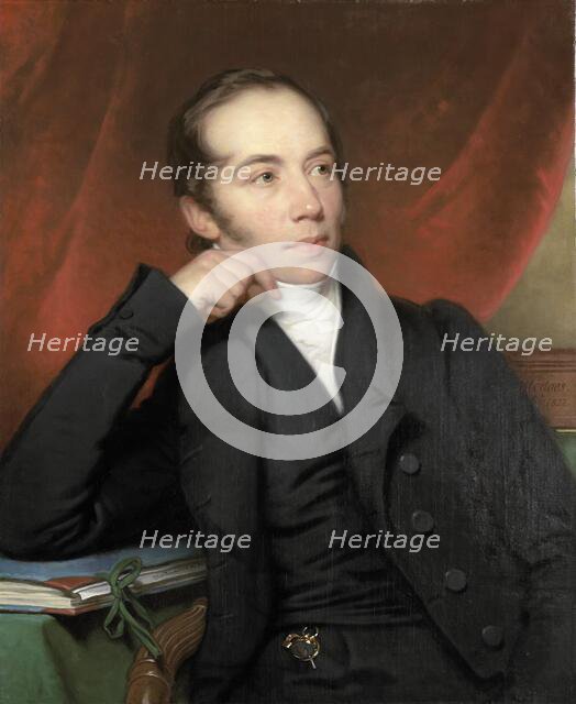 Portrait of Pieter Ernst Hendrik Praetorius, Broker, Draftsman and Painter. Chairman of the Board of Creator: Charles Howard Hodges.