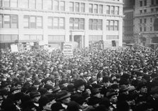 Strikers, Union Square, May Day, '13, 1913. Creator: Bain News Service.