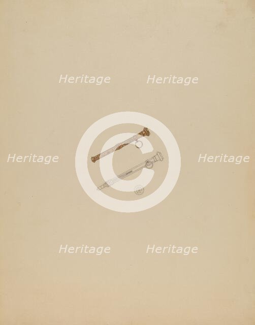 Pencil Charm, c. 1936. Creator: Vincent Burzy.