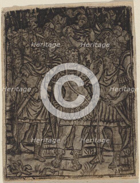 Roman General Addressing His Troops, c. 1510/1530. Creator: Unknown.