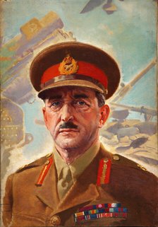 Field Marshal Lord Alan Brooke, 1st Viscount Alanbrooke, c1945. Creators: Central Office of Information, Unknown.