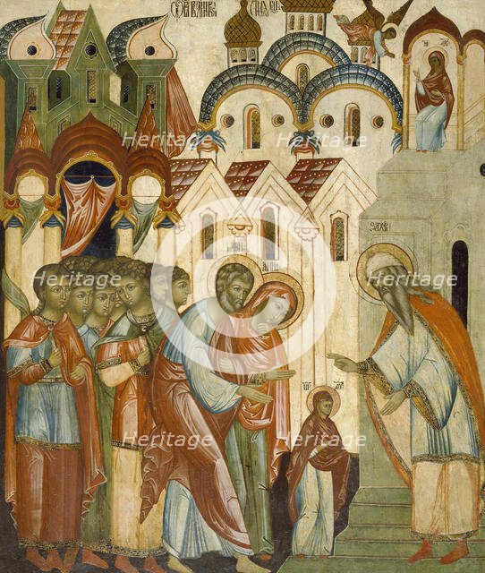 Presentation of the Virgin in the Temple, 18th century. Creator: Unknown.