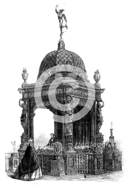 The International Exhibition: Mr. Harry Emanuel's Trophy, 1862. Creator: Unknown.