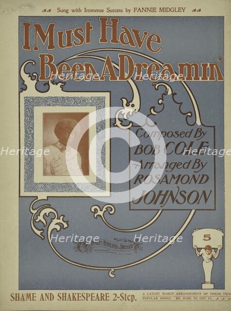 'I must have been a dreamin'; [I must a been a dreamin'], 1900. Creator: Unknown.