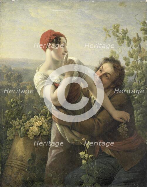The Impassioned Grape Picker, 1817-1819. Creator: Peter Paul Joseph Noël.