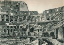 Interior of the Colosseum, Rome, Italy, 1927. Artist: Eugen Poppel.