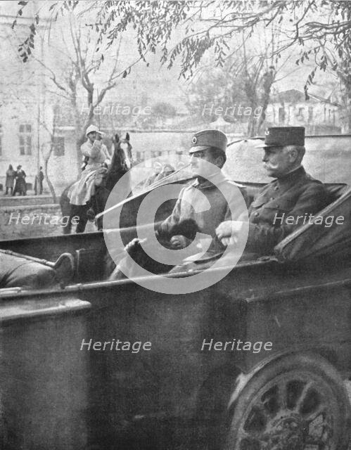 'Le Prince de Serbie et le general Sarrail entrant a Monastir (21 nov 1916)', 1916. Creator: Unknown.