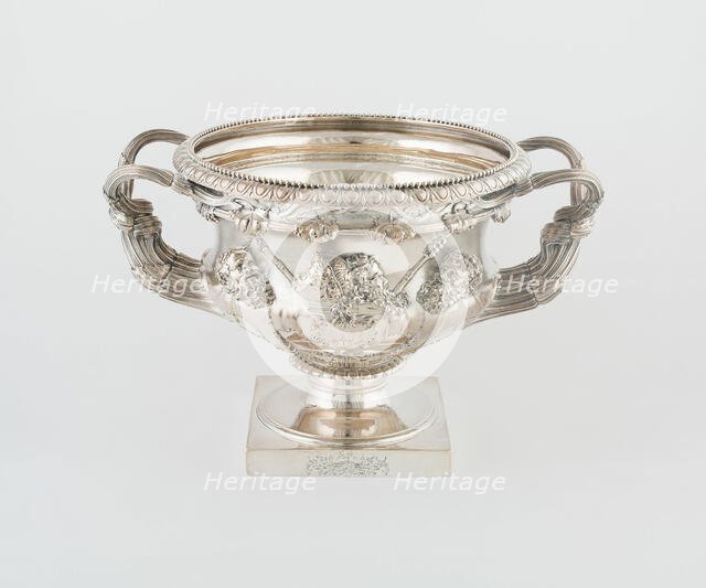 Warwick Vase, England, 1823/24. Creator: Paul Storr.