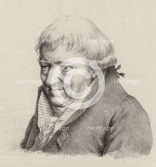 Portrait of the composer François-Joseph Gossec (1734-1829), 1820.