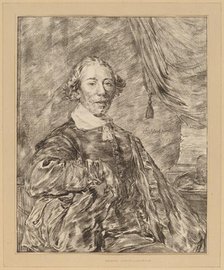 Portrait of a Seated Man, 1771. Creator: Johannes Kornlein.