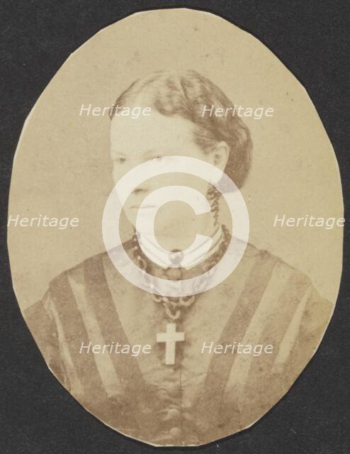 Portrait of a Woman, late 19th century. Creator: Unknown.