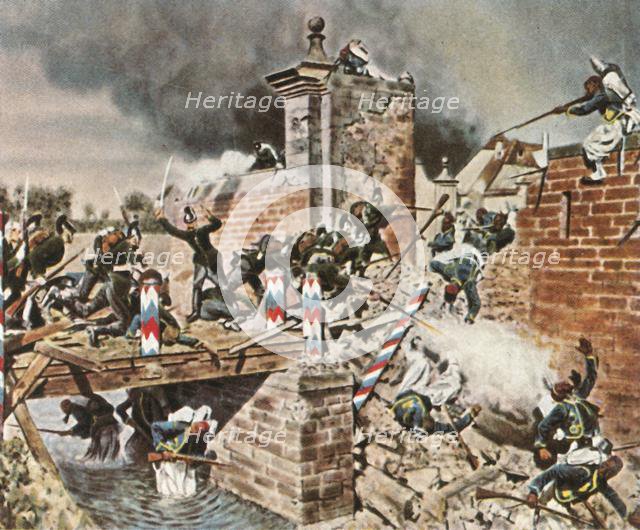Storming of the Landau Gate at Weissenburg, 4 August 1870, (1936).  Creator: Unknown.