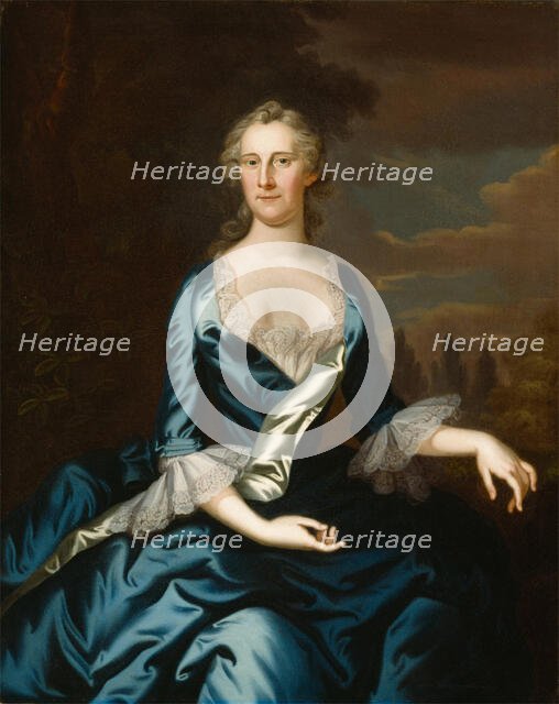 Mrs. Charles Carroll of Annapolis, 1753 or 1754. Creator: John Wollaston the Younger.