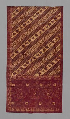 Panel (From a Skirt), Indonesia, 19th century. Creator: Unknown.