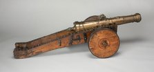 Field Cannon with Carriage, Europe, c. 1650. Creator: Unknown.