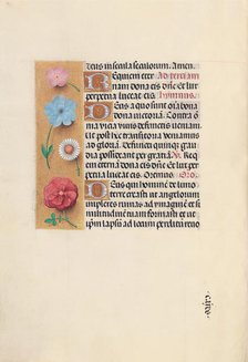 Hours of Queen Isabella the Catholic, Queen of Spain: Fol. 26v, c. 1500. Creator: Master of the First Prayerbook of Maximillian (Flemish, c. 1444-1519); Associates, and.