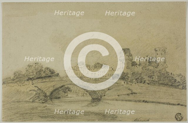 Warwick Castle, n.d. Creator: Thomas Girtin.