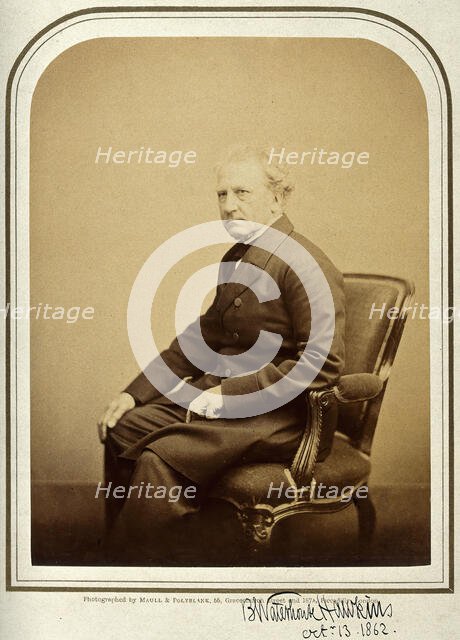 Benjamin Waterhouse Hawkins, 1862. Creator: Maull & Polyblank.
